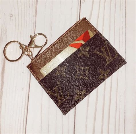 louis vuitton small card wallet|Louis Vuitton small wallet keychain.